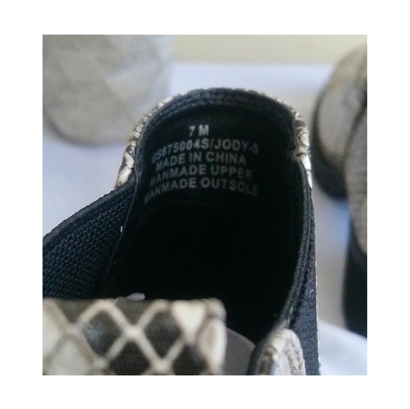 COPY - MIA Jody Snake Embossed Platform Block heel Women's Ankle Boot Sz-7M NIB - Picture 6 of 7